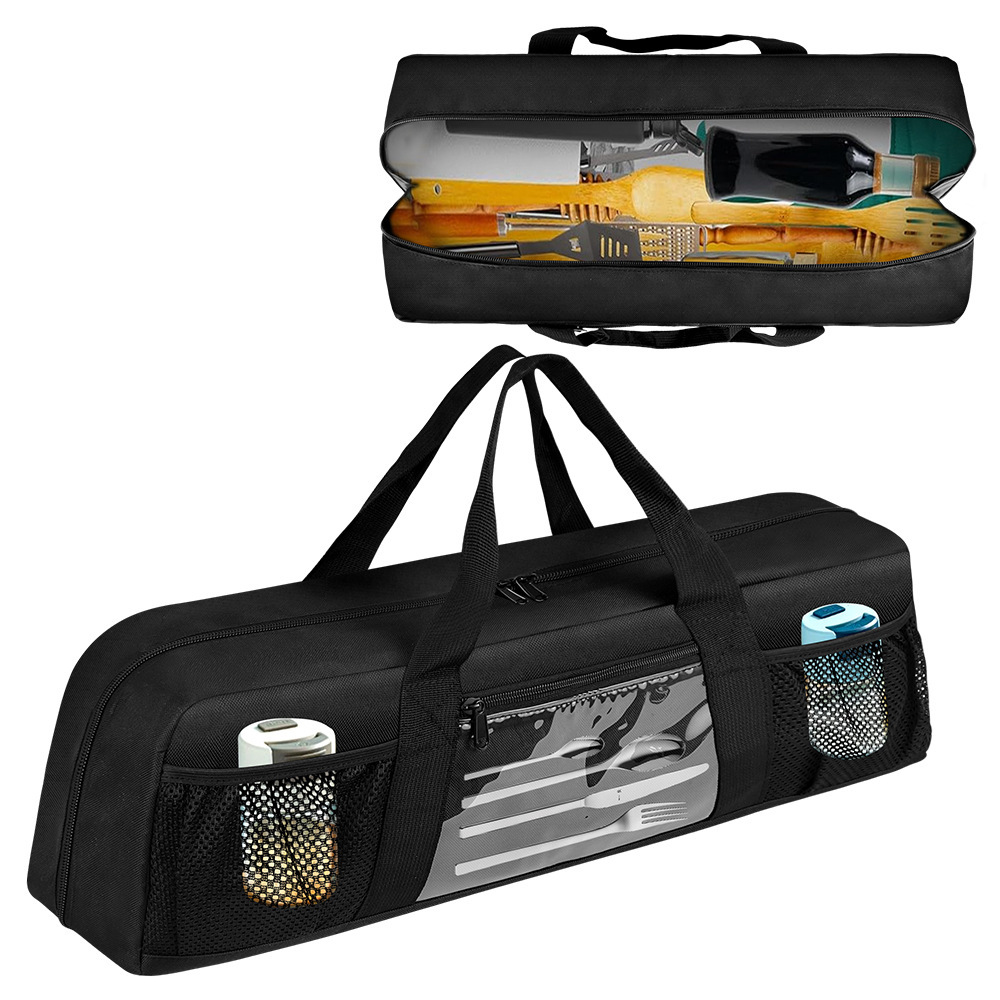 Camping Cooking Equipment Bag - Duurzame opbergtas voor barbecuegereedschap, draagbare draagtas