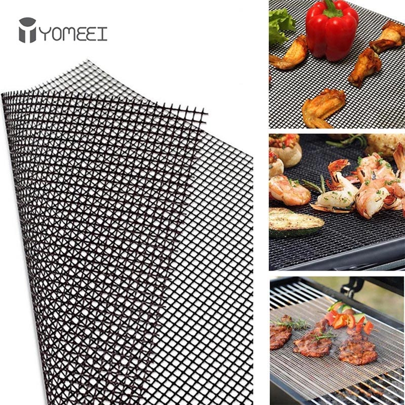 Camping Cooking Meat - Yomeei 1Pcs Barbecue Grillen Matten Grid