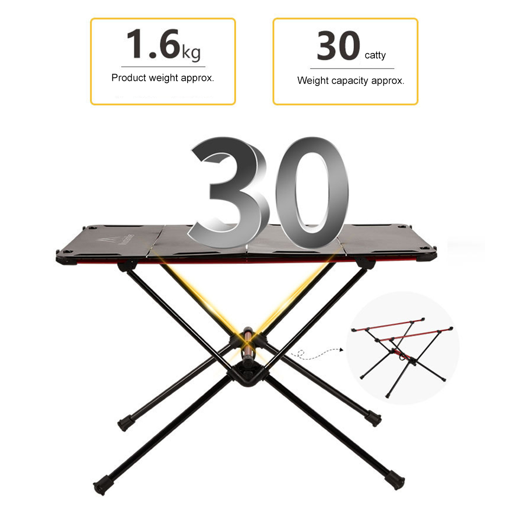 Camping Cooking Table - Opvouwbare campingtafel Lichtgewicht opvouwbare buitentafel Opvouwbare