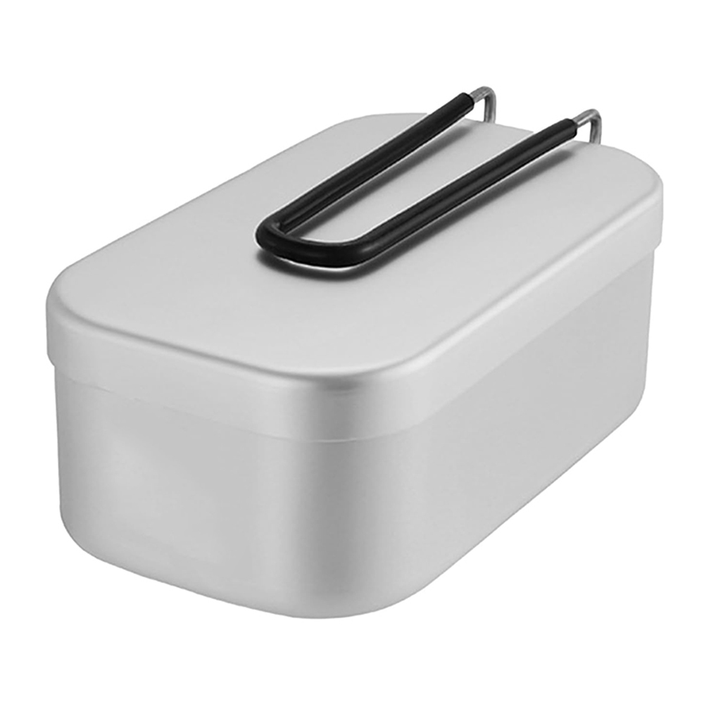 Camping Cooking Meat - 800ML Aluminium Lunchboxen Outdoor Camping Kookgerei