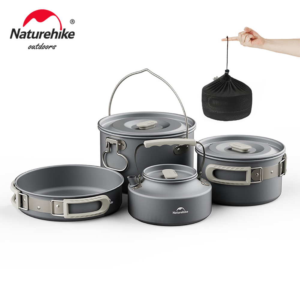 Camping Cooking Set Jetboil - Naturehike Camping Kookgerei Kit Outdoor Koekenpan