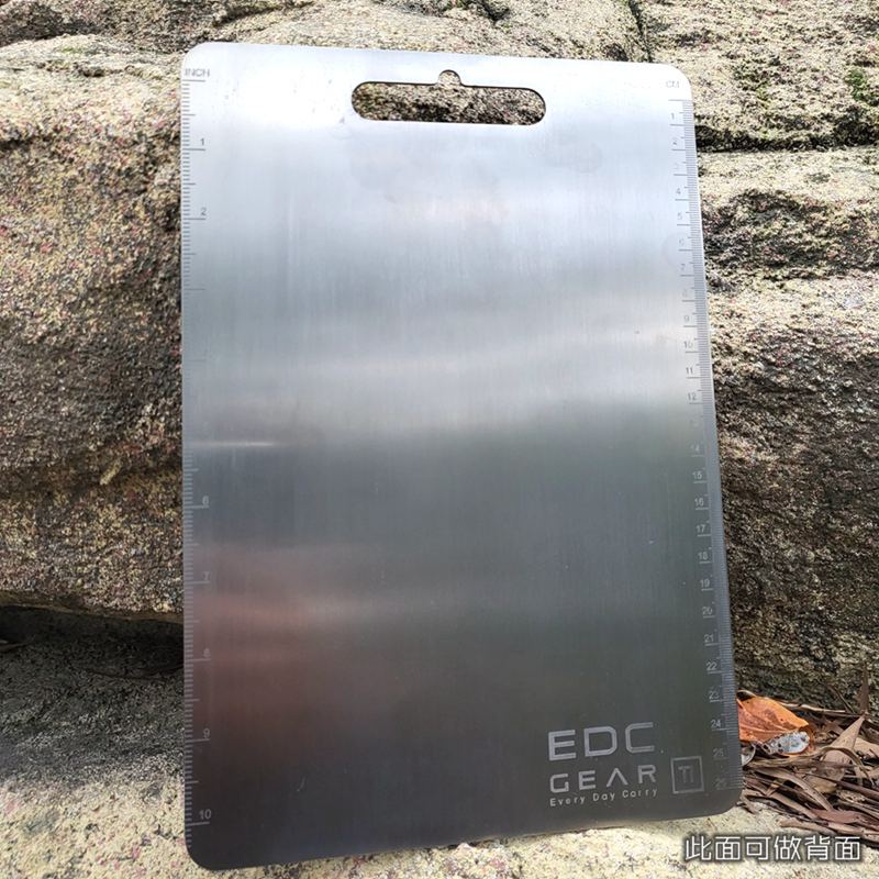 Camping Cooking Backpack - Dikke Titanium Legering Snijplank Voor Thuis
