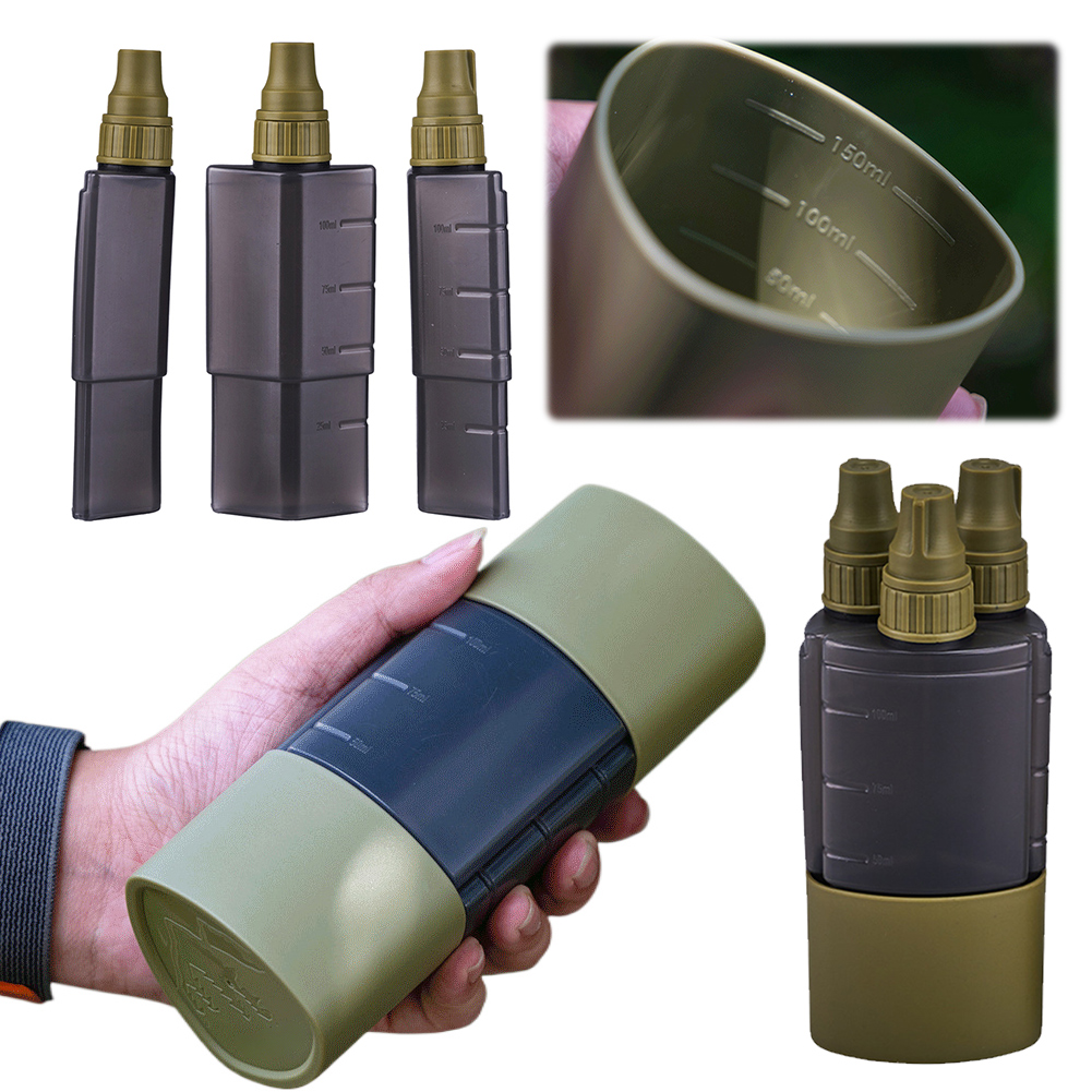 Camping Cooking Gadgets - 3-in-1 Outdoor Camping Kruidendispenser Fles BBQ
