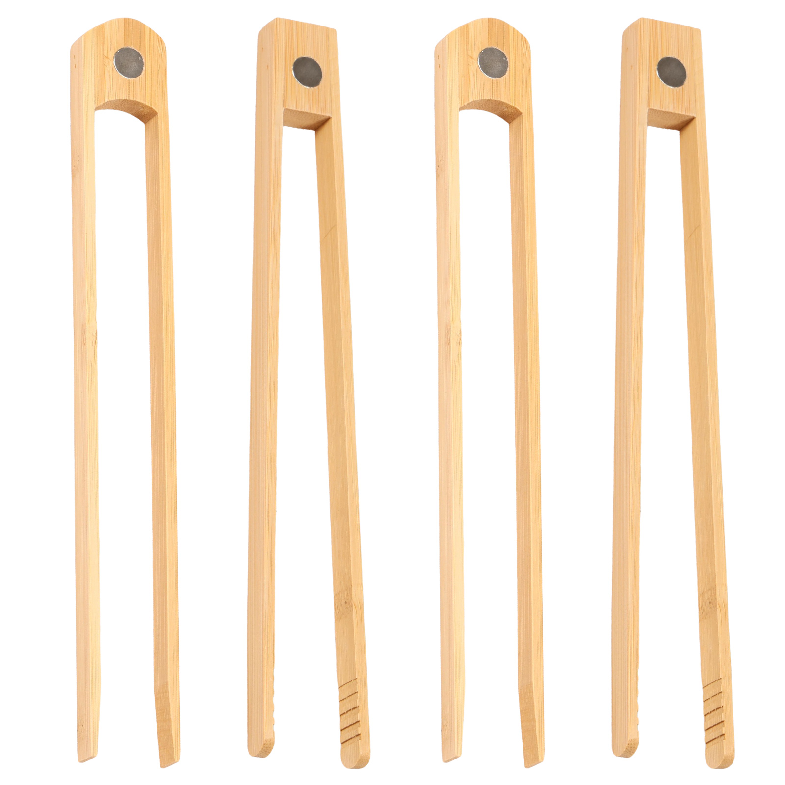 Camping Cooking Tool Set - Bamboe Broodrooster Tong Set Gemakkelijk te