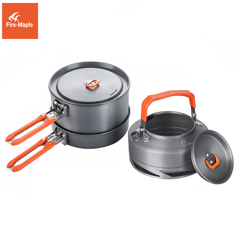 Camping Cooking Set Jetboil - Fire Maple Camping Kookgerei Gebruiksvoorwerpen Gerechten