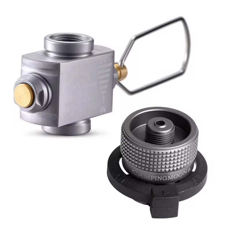 Camping Cooking Backpack - Gasfornuisadapter Gasbesparend met butaanadapter Campingkachel Navuladapter