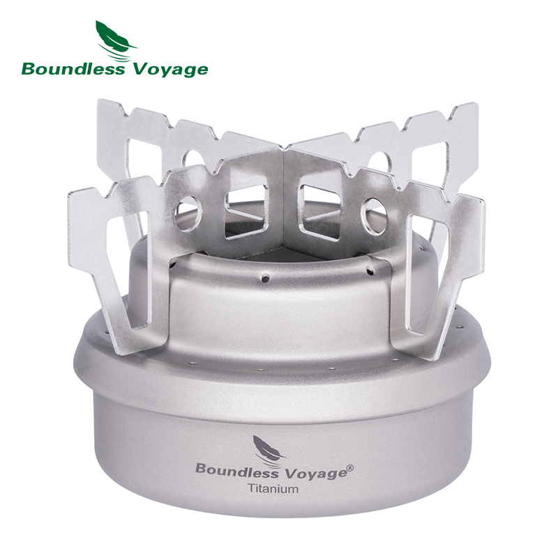 Camping Cooking Appliances - Grenzeloze Reis Titanium Geest Brander Mini