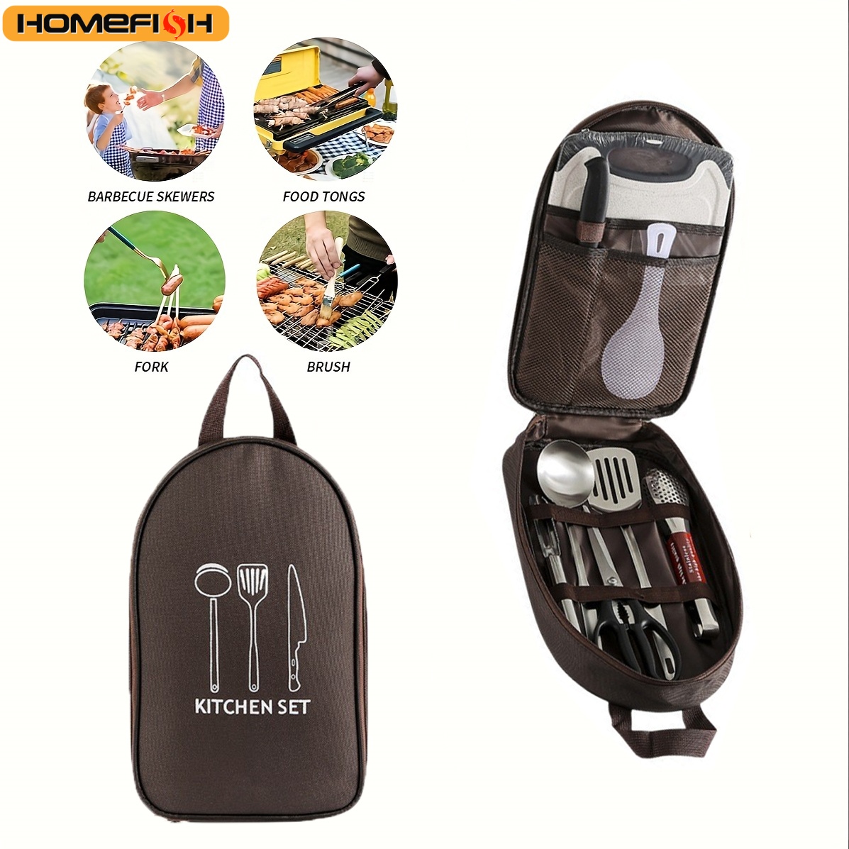 Kooktas voor buiten Campingopb - Camping Cooking Equipment Bag recensie en prijs