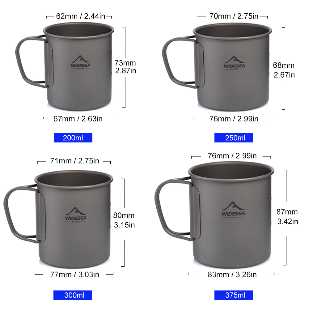 Widesea Campingmok Titanium be - Camping Cooking Set Jetboil recensie en prijs