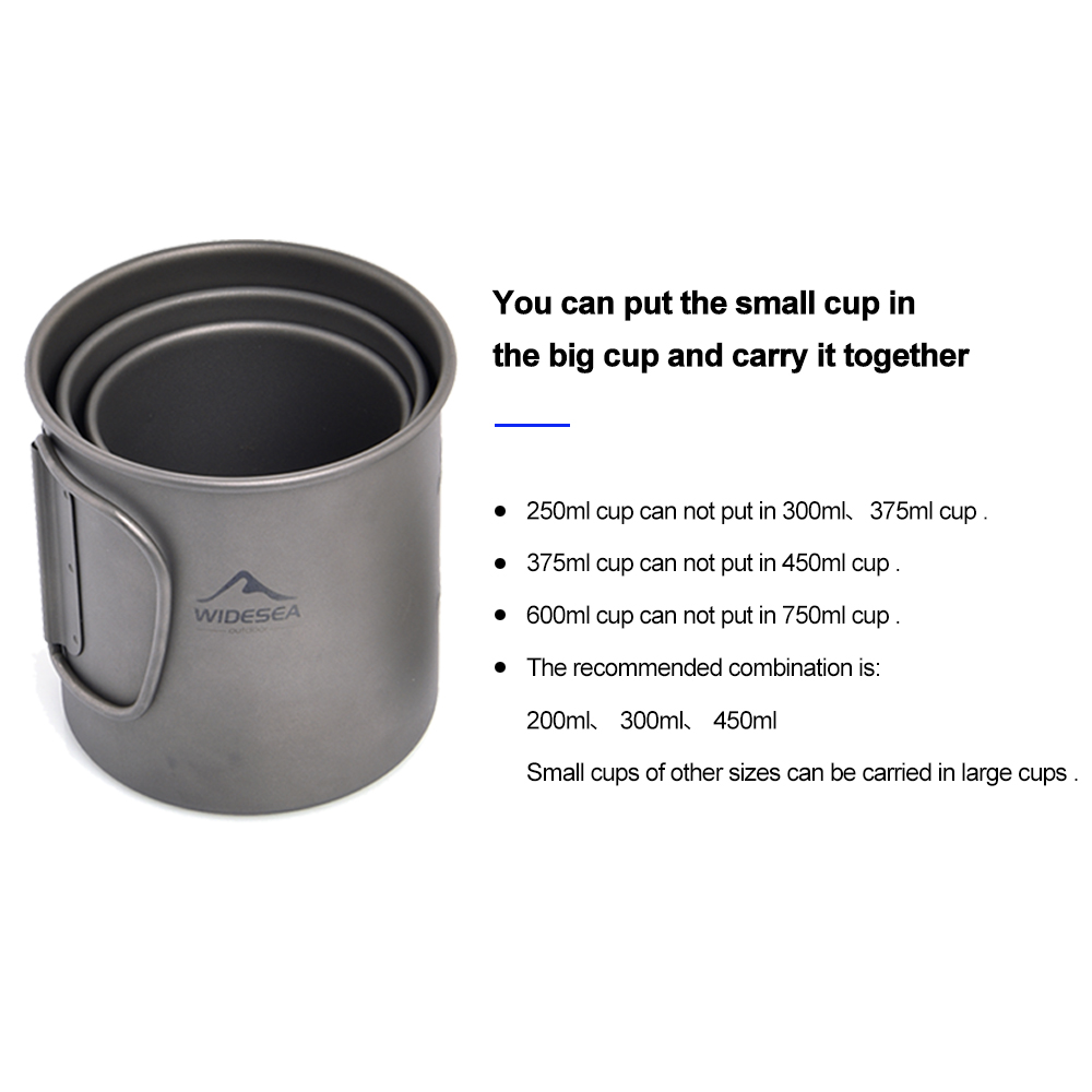 Widesea Campingmok Titanium be - Camping Cooking Set Jetboil recensie en prijs