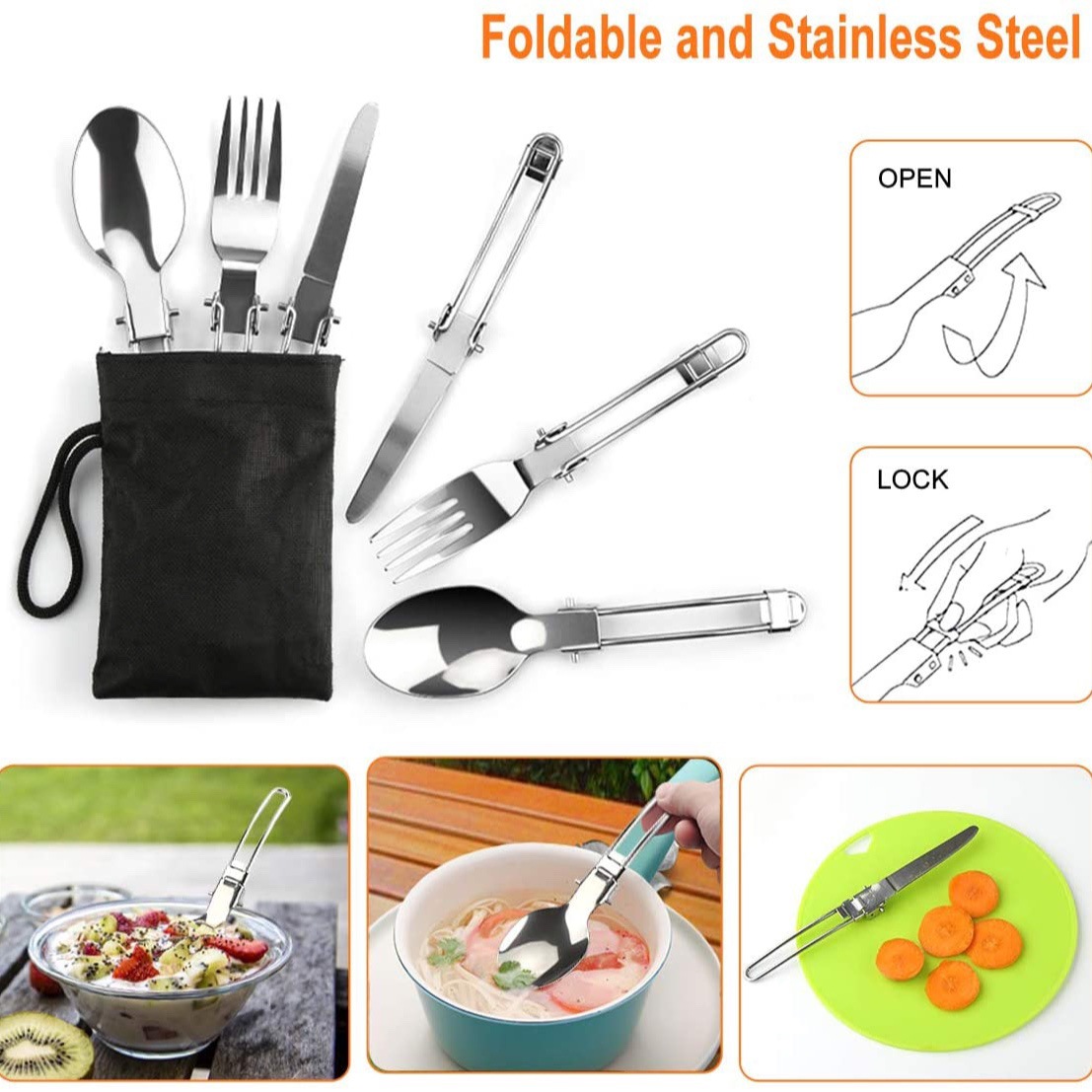Outdoor Camping kookset met wa - Camping Cooking Gear Set recensie en prijs