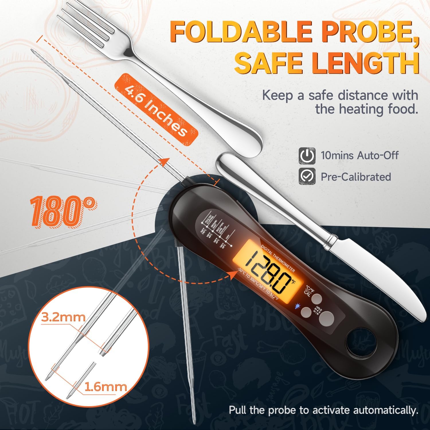 Digitale vleesthermometer wate - Camping Cooking Meat recensie en prijs