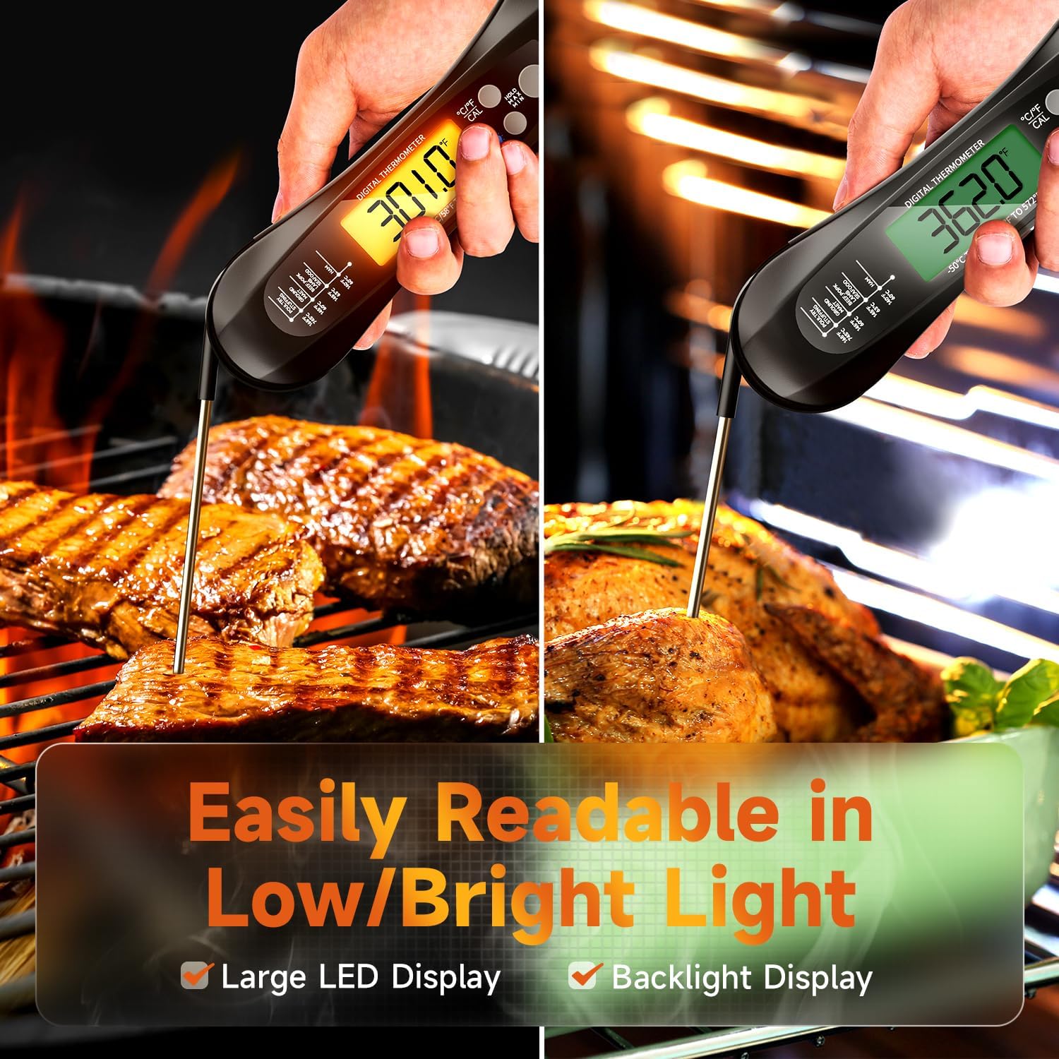 Digitale vleesthermometer wate - Camping Cooking Meat recensie en prijs