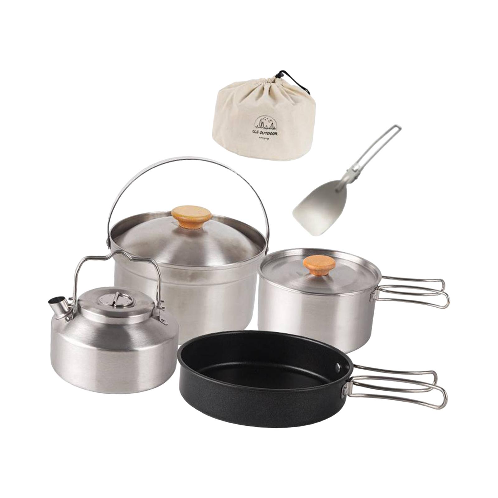 Campingkookgerei Kookuitrustin - Camping Cooking Gear Set recensie en prijs