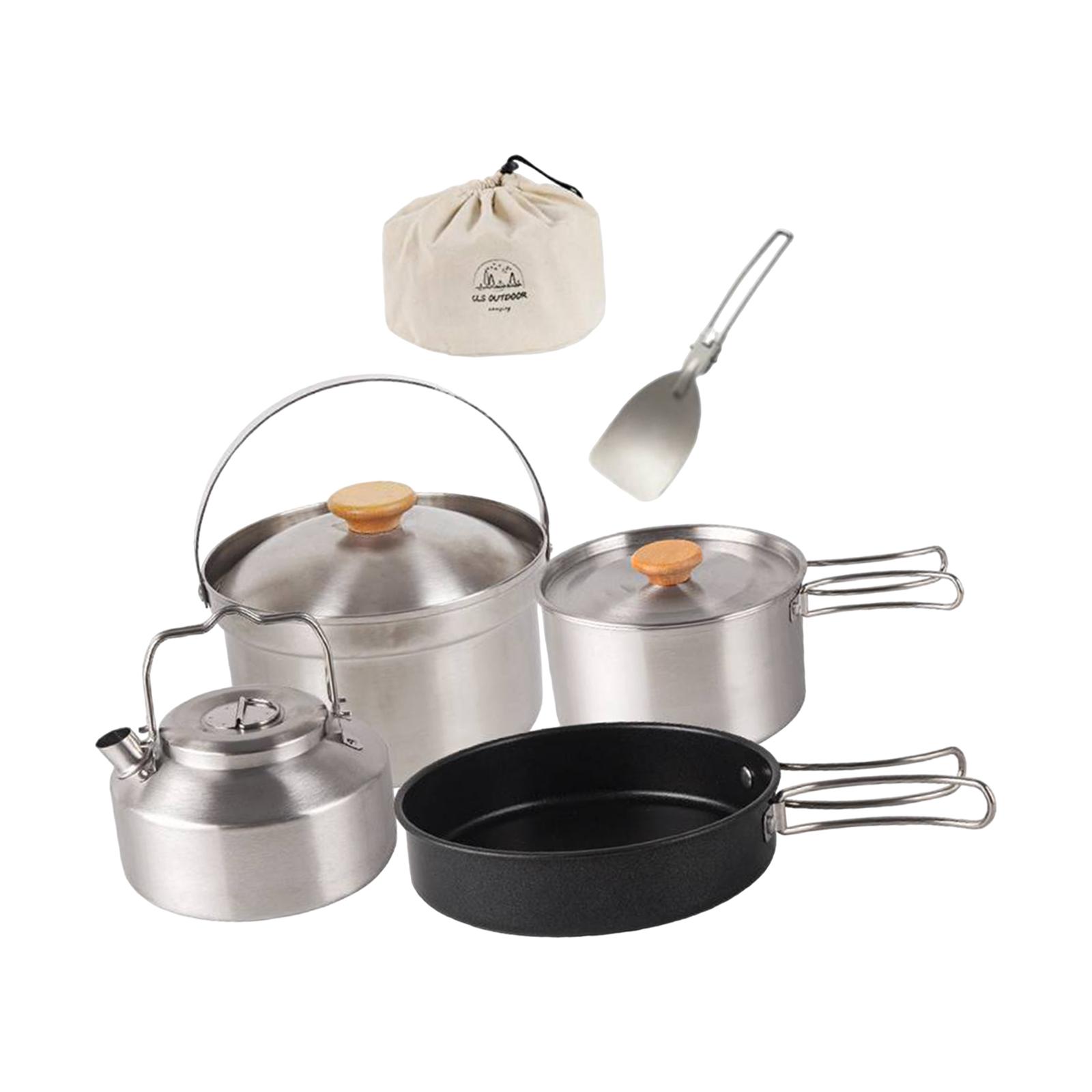 Campingkookgerei Kookuitrustin - Camping Cooking Gear Set recensie en prijs