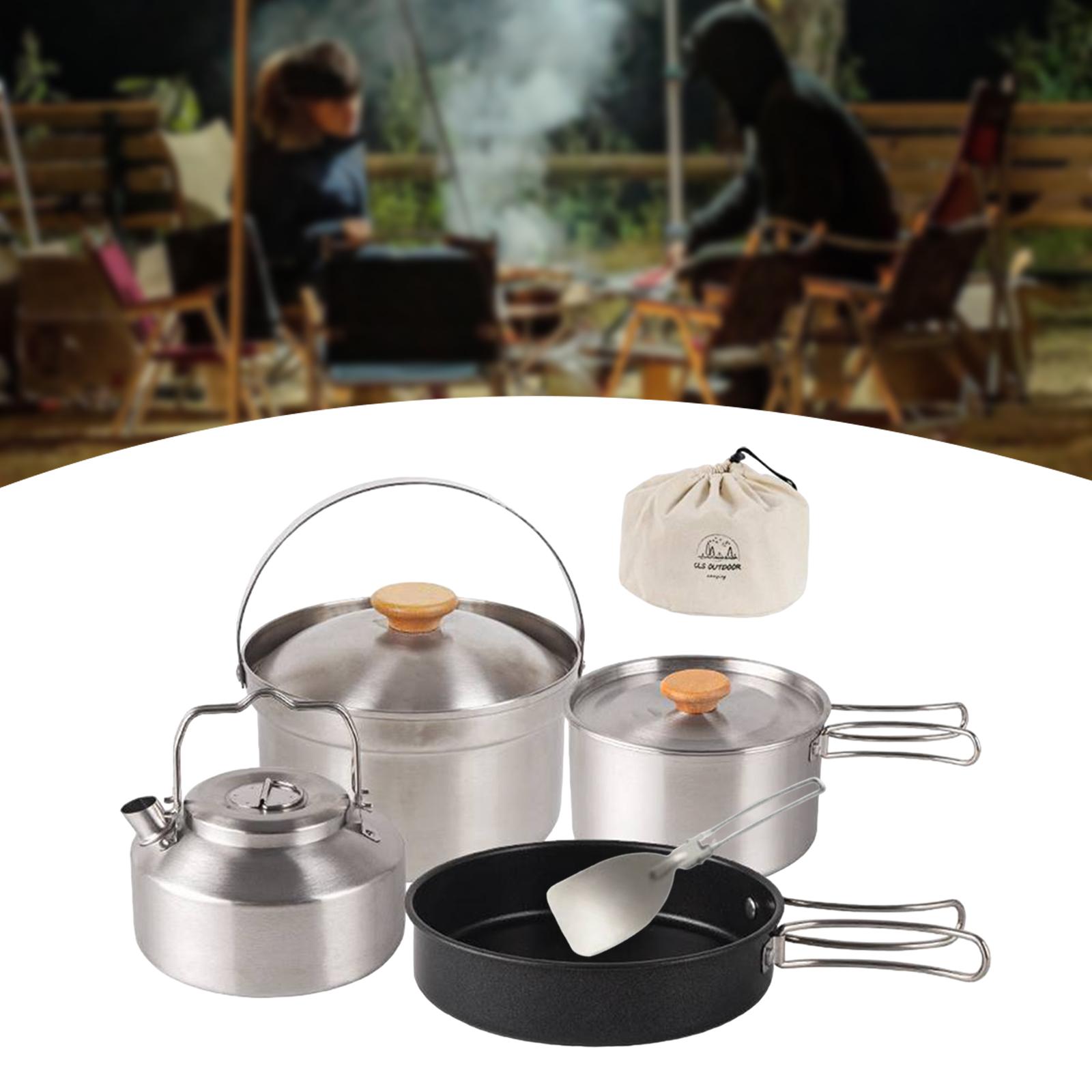 Campingkookgerei Kookuitrustin - Camping Cooking Gear Set recensie en prijs