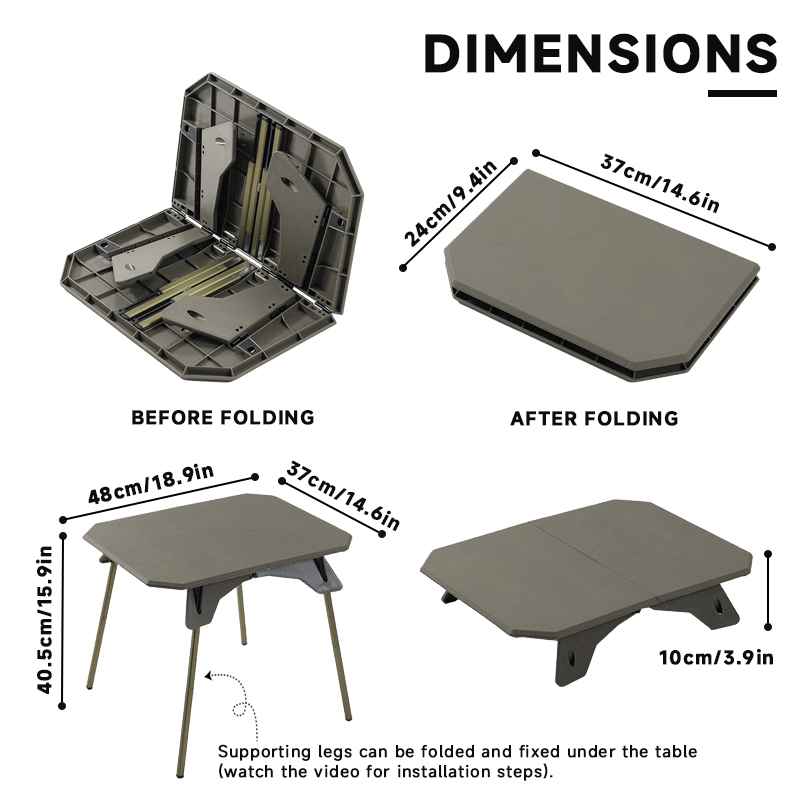 WESTTUNE Outdoor campingtafel  - Camping Cooking Table recensie en prijs