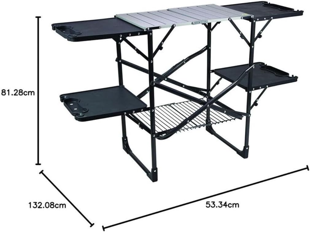 Slanke opvouwbare draagbare ca - Camping Cooking Table recensie en prijs