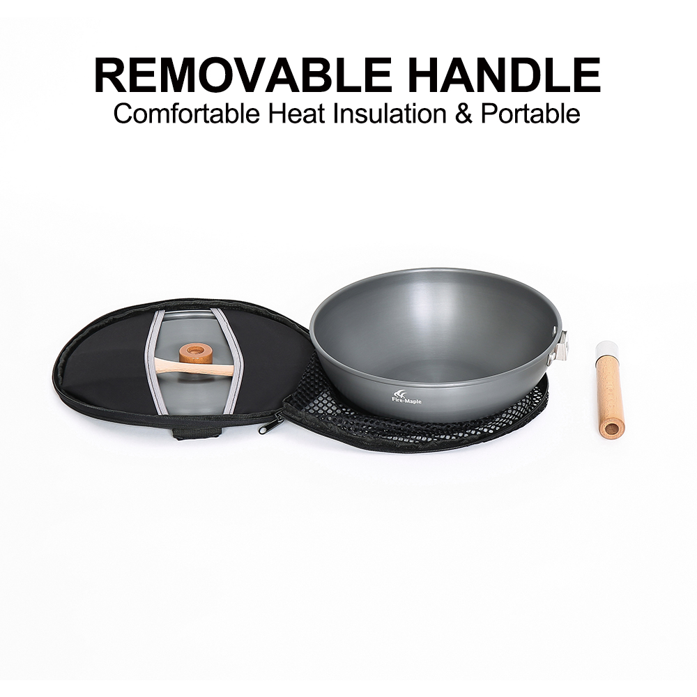 Fire-Maple Camping Wok Lichtge - Camping Cooking Equipment Bag recensie en prijs