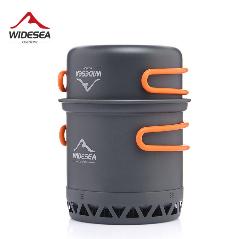 Widesea Camping Pot 1.3L 2.3L  - Camping Cooking Set Jetboil recensie en prijs