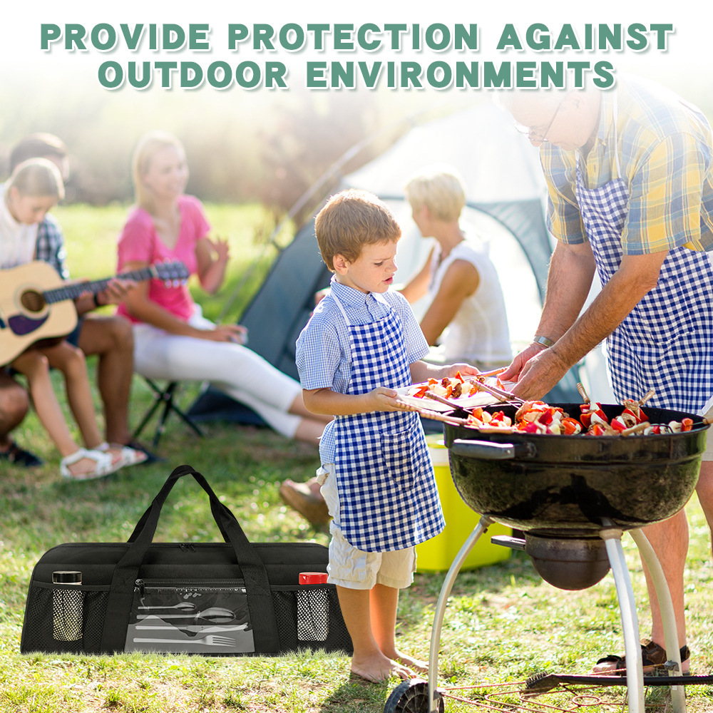 Duurzame opbergtas voor barbec - Camping Cooking Equipment Bag recensie en prijs
