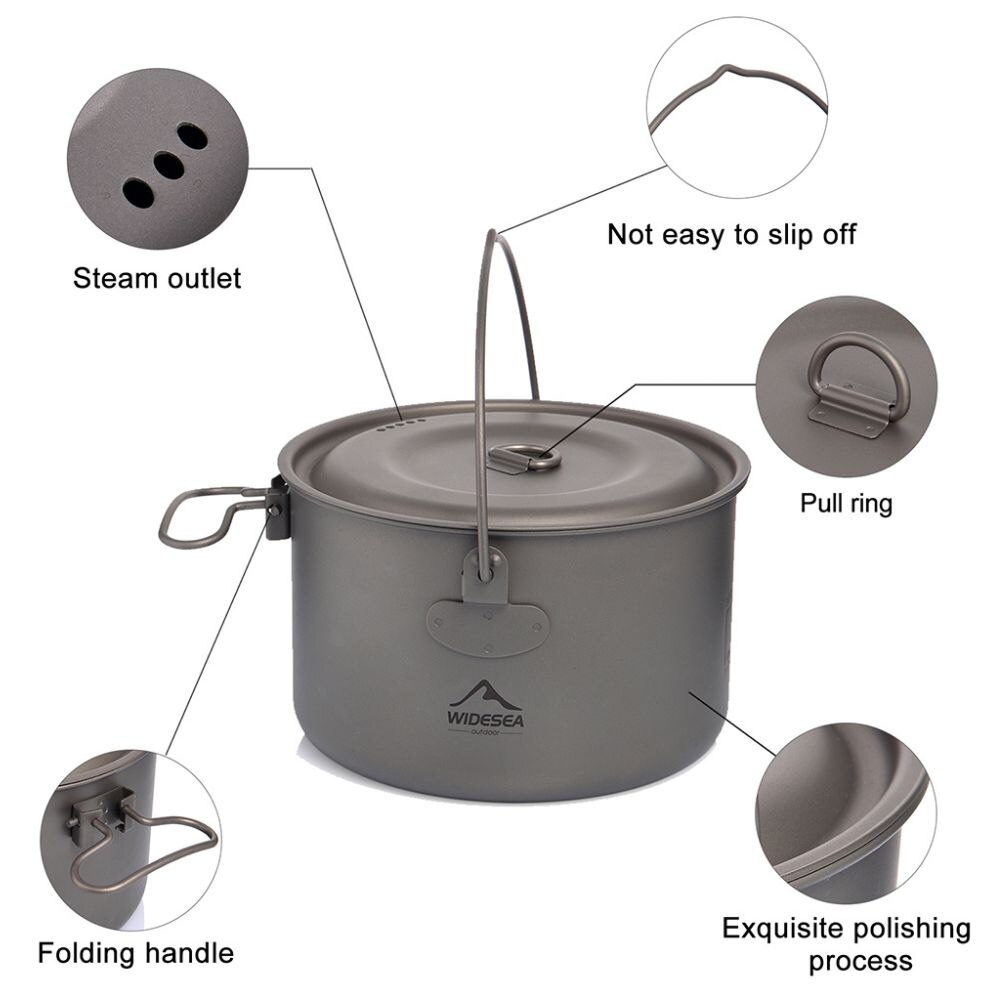 Widesea Camping Tafelgerei Tit - Camping Cooking Gear Set recensie en prijs