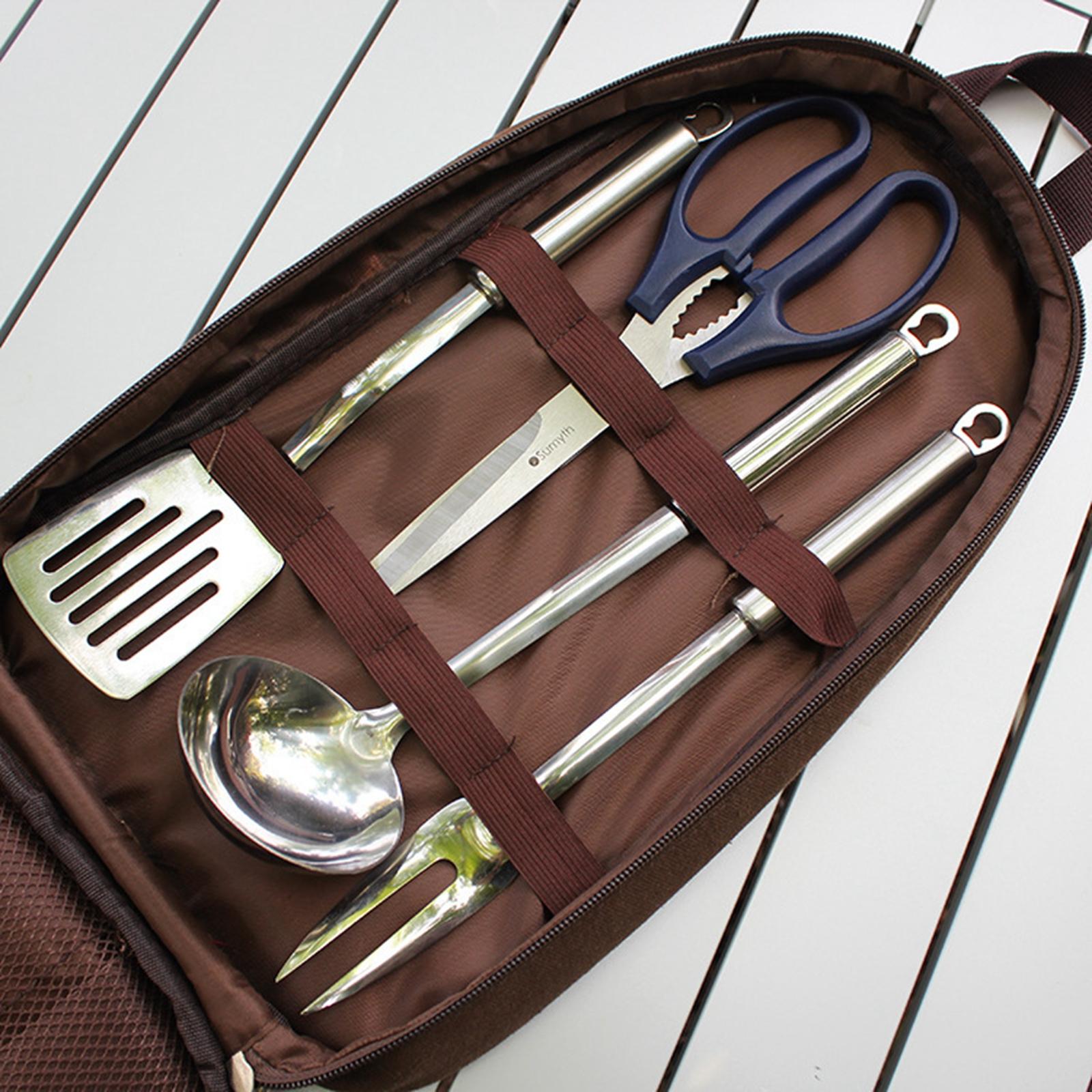 7 Stuks Camping Keuken Gebruik - Camping Cooking Equipment Bag recensie en prijs