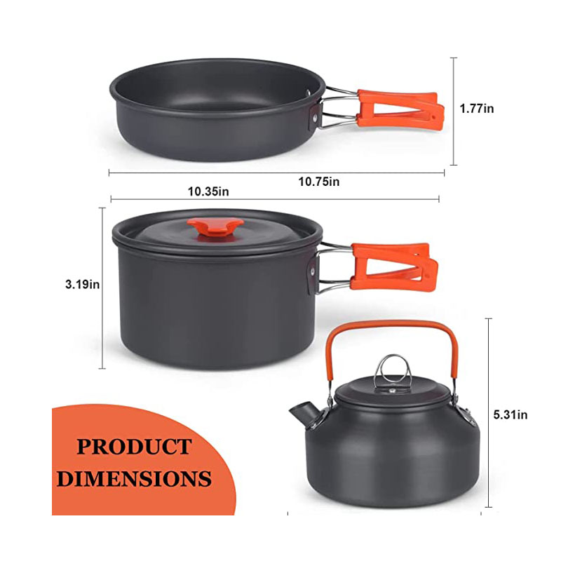 Aluminium Outdoor Camping Kook - Camping Cooking Equipment Bag recensie en prijs