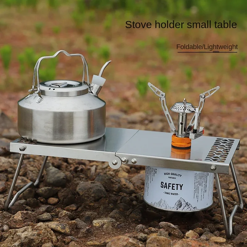 Outdoor draagbare mini-theetaf - Camping Cooking Meat recensie en prijs