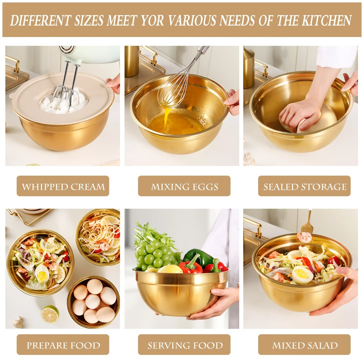 10-delige gouden roestvrijstal - Camping Cooking Tool Set recensie en prijs