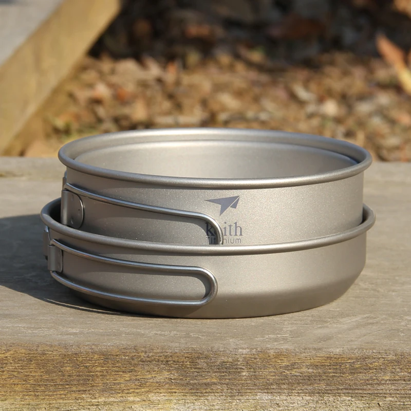 Keith 3PCS Titanium Kookgerei  - Camping Cooking Tool Set recensie en prijs