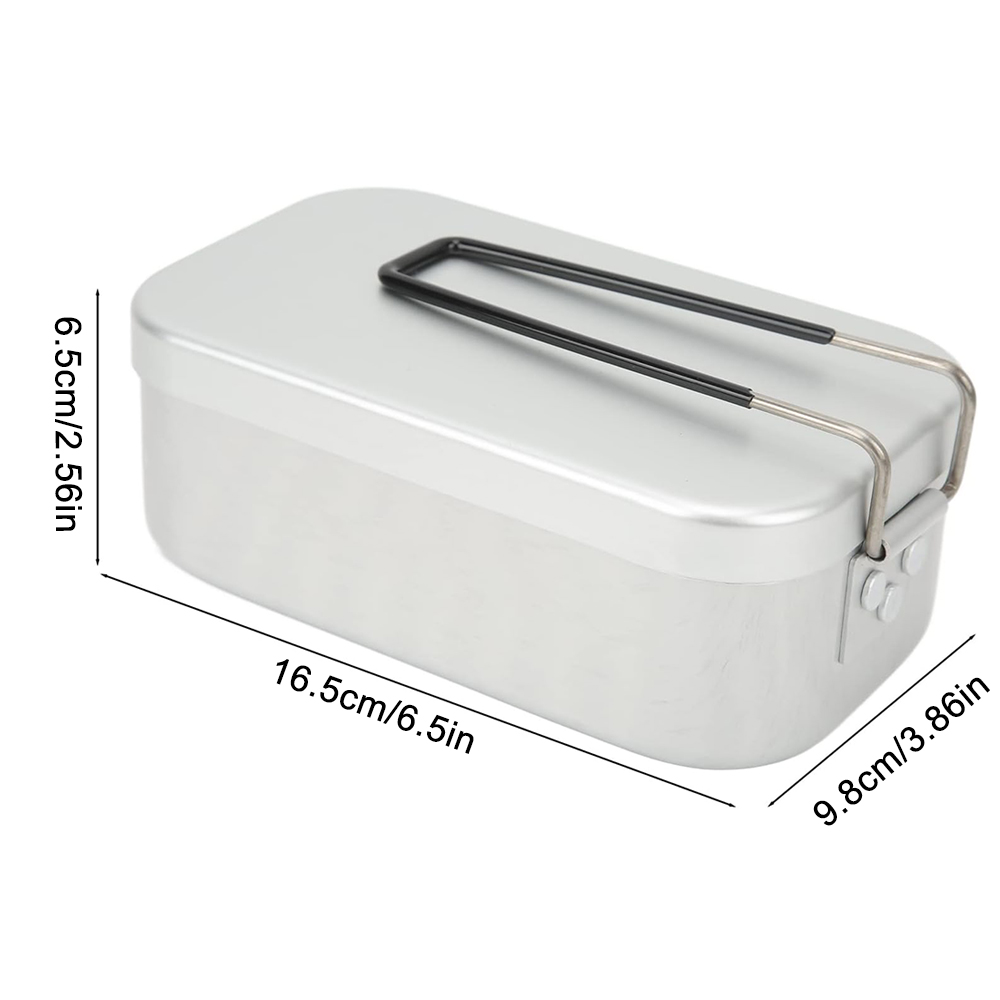 800ML Aluminium Lunchboxen Out - Camping Cooking Meat recensie en prijs