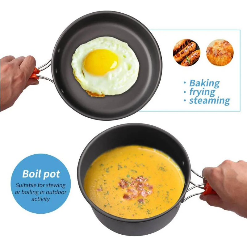 Camping kookset, outdoor keuke - Camping Cooking Equipment Bag recensie en prijs