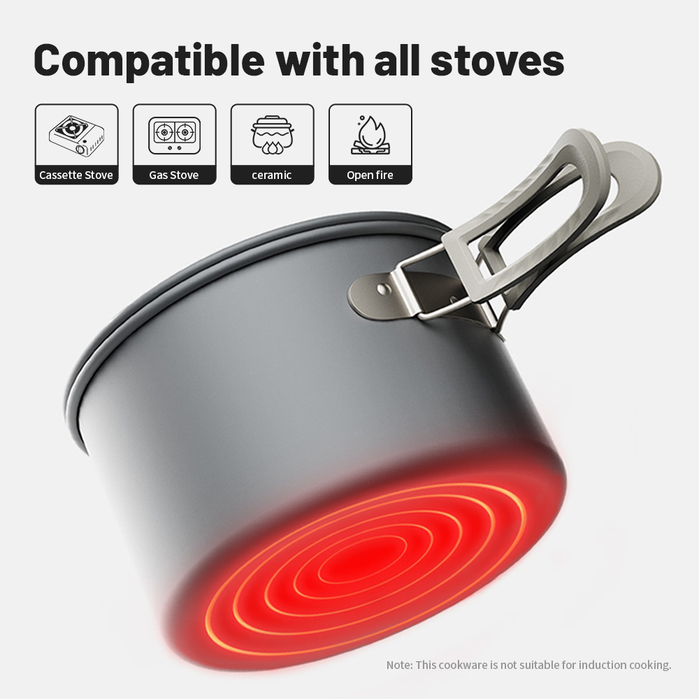 Naturehike Camping Kookgerei K - Camping Cooking Set Jetboil recensie en prijs