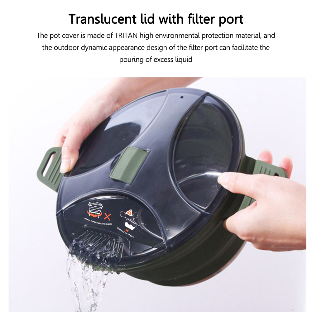 2.5l siliconen opvouwbare wate - Camping Cooking Gadgets recensie en prijs