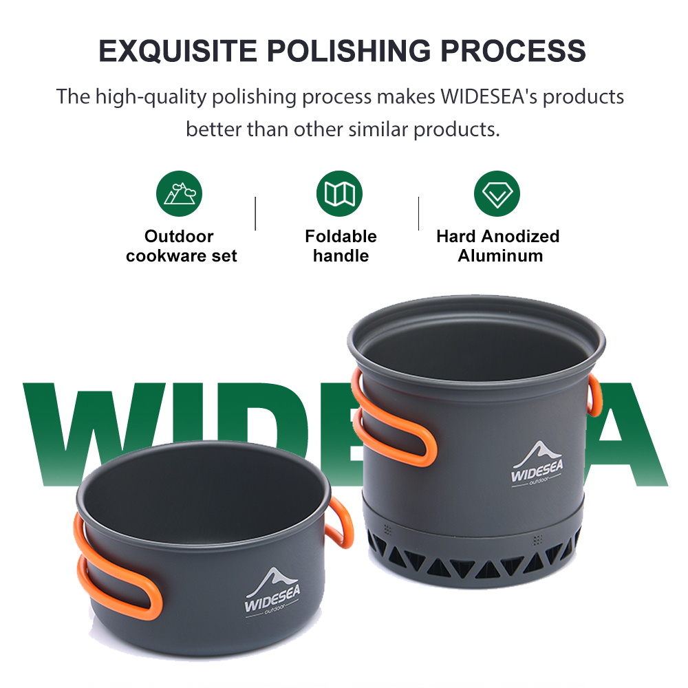 Outdoor Camping Pot 1.3L 2.3L  - Camping Cooking Set Jetboil recensie en prijs