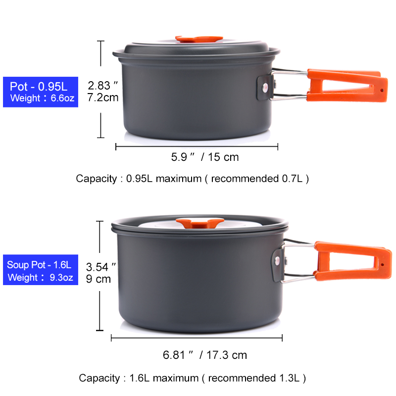 Widea Camping Outdoor Kookgere - Camping Cooking Set Jetboil recensie en prijs