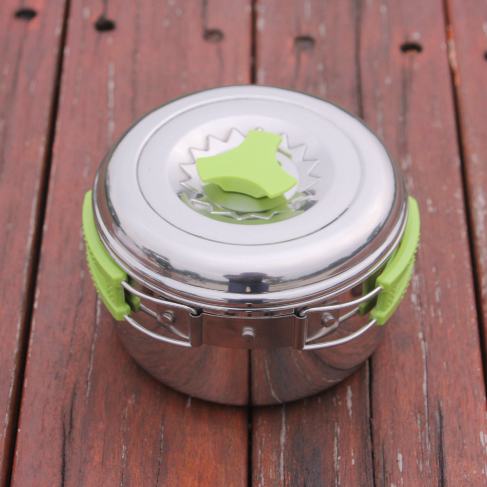 Campingpot Lichtgewicht roestv - Camping Cooking Backpack recensie en prijs