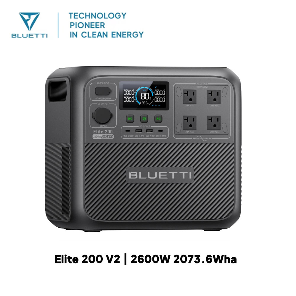 【Renew】BLUETTI Elite 200 V2 dr - Camping Cooking Appliances recensie en prijs