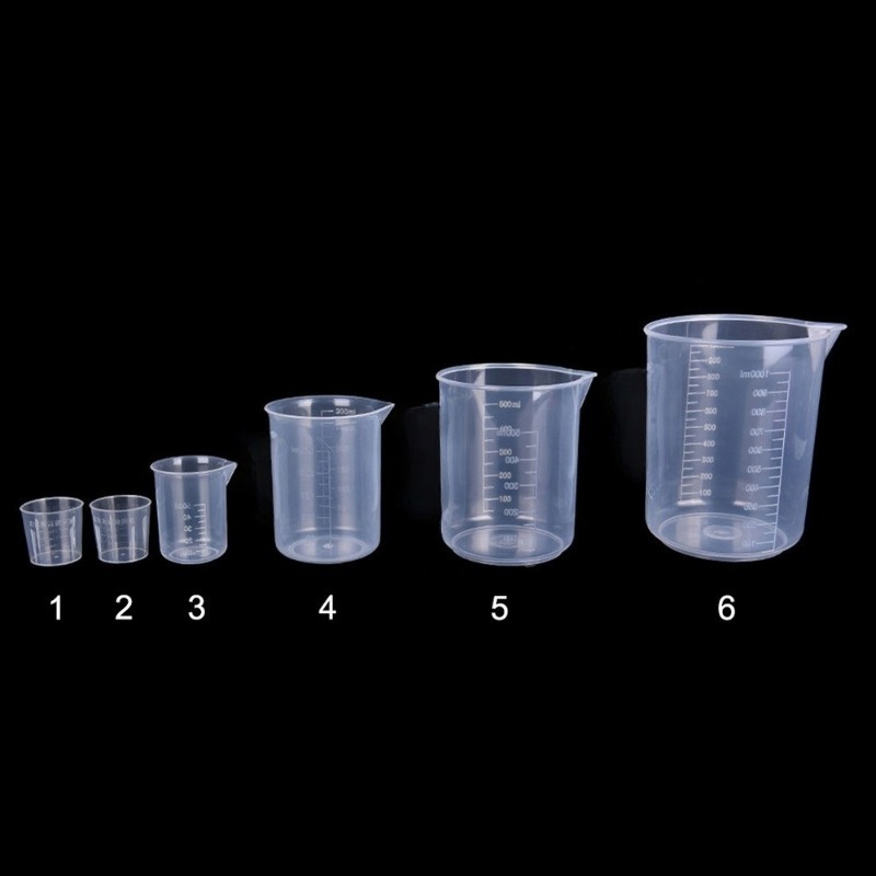 6-delige plastic maatbekerset  - Camping Cooking Tool Set recensie en prijs