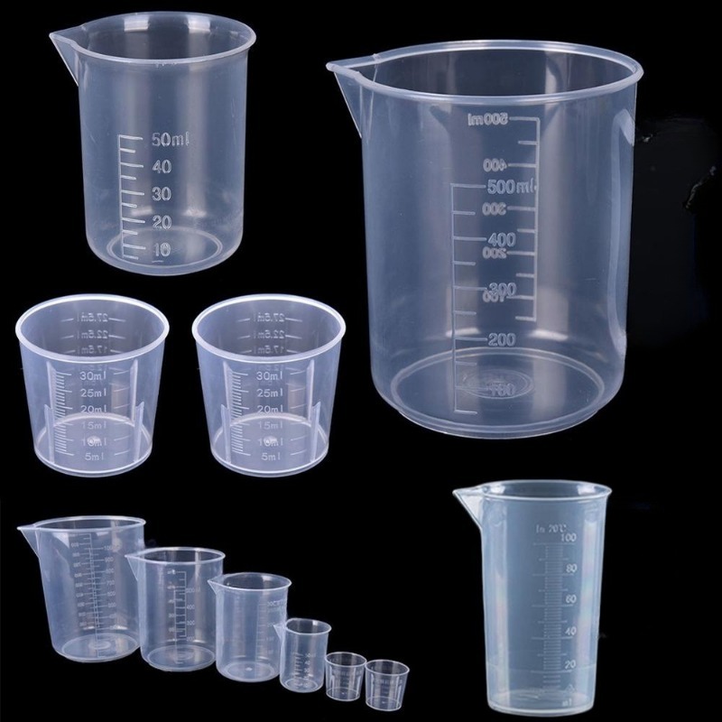 6-delige plastic maatbekerset  - Camping Cooking Tool Set recensie en prijs