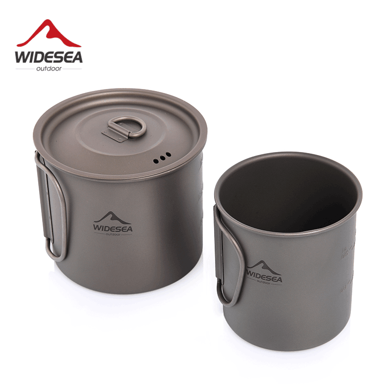 Widesea Campingmok Titanium Cu - Camping Cooking Set Jetboil recensie en prijs