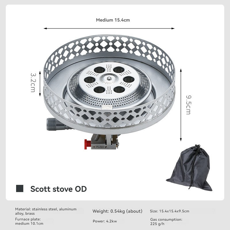 OD-4 Scott High Mountain Stove - Camping Cooking Gazebo recensie en prijs