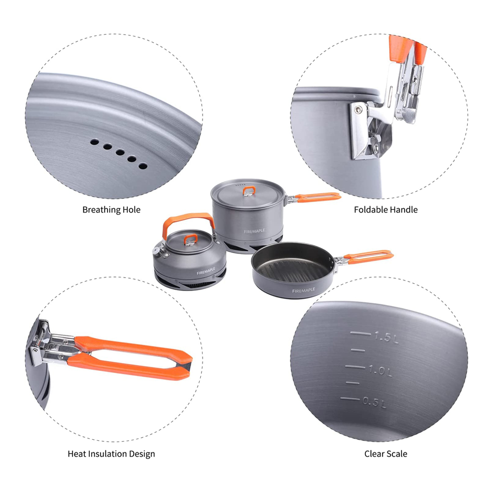 Fire Maple Camping Kookgerei G - Camping Cooking Set Jetboil recensie en prijs