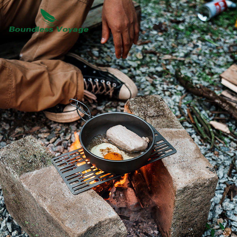 Boundeloze Reis Outdoor Campin - Camping Cooking Meat recensie en prijs